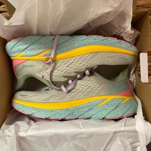 Hoka x Free People Movement Clifton 8 seaweed green shoes. Never been worn!